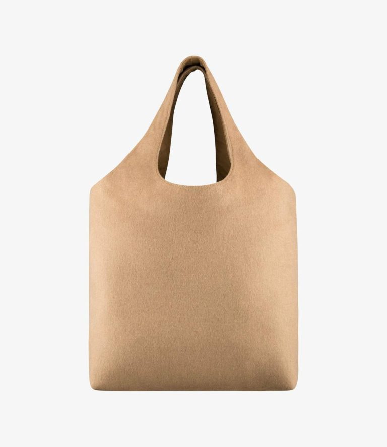 Women Ninon Tote Bag A.p.c. Faux Leather Bags Camel - Image 4