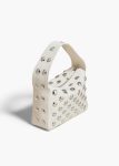Women Off White Khaite Top Handle Small Elena Bag In Off-White Leather With Studs - Image 2