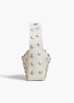 Women Off White Khaite Top Handle Small Elena Bag In Off-White Leather With Studs - Image 3