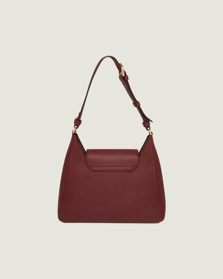 Women Oxblood Strathberry Multrees Hobo Shoulder Bags - Image 4