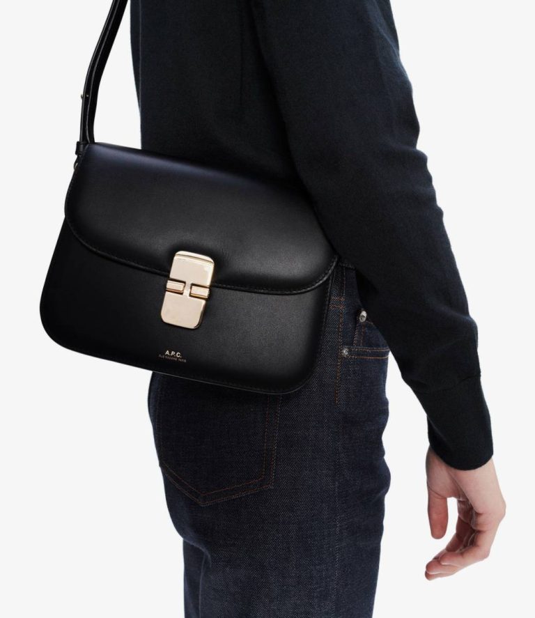 Women Shoulder Bags Black Grace Small Bag A.p.c. - Image 5
