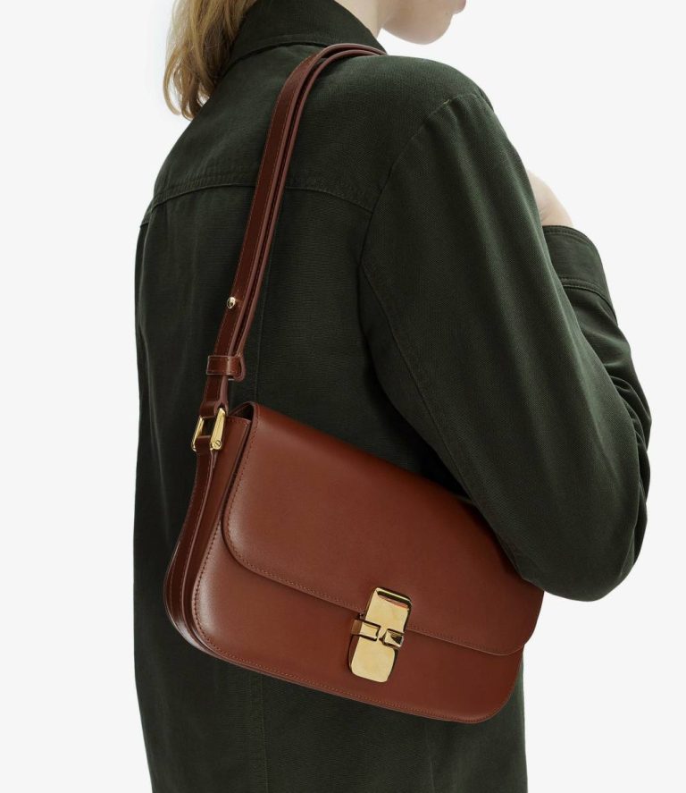 Women Shoulder Bags Grace Shoulder Bag Hazelnut A.p.c. - Image 2