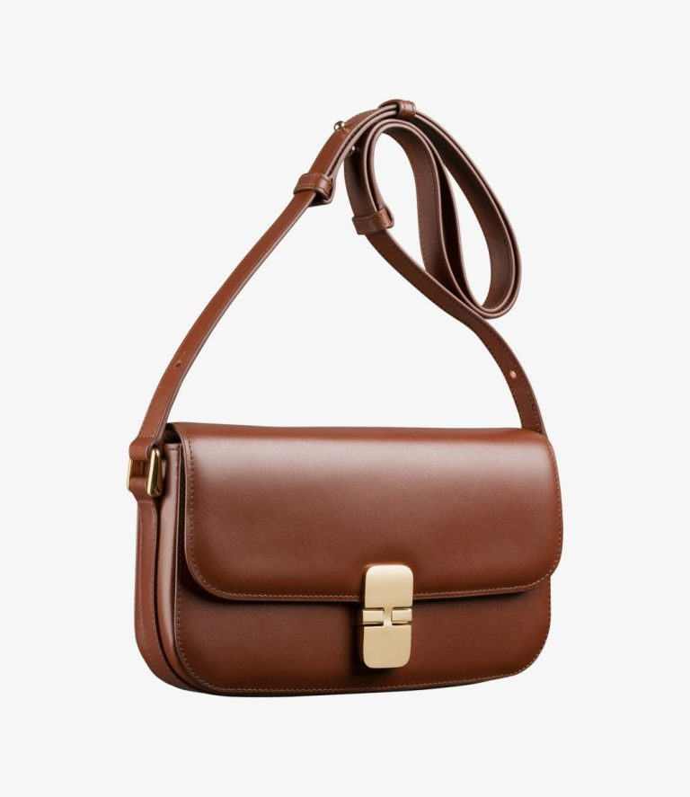 Women Shoulder Bags Grace Shoulder Bag Hazelnut A.p.c. - Image 3