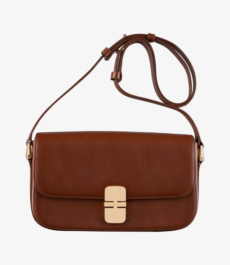 Women Shoulder Bags Grace Shoulder Bag Hazelnut A.p.c.