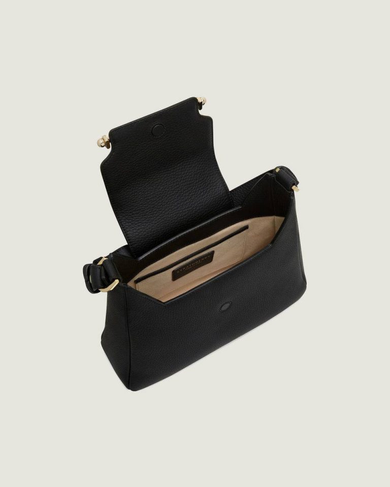 Women Shoulder Bags Strathberry Black Multrees Hobo - Image 5