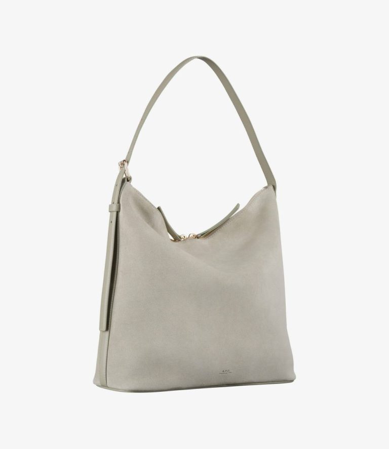 Women Shoulder Bags Taupe Green Vera Bag A.p.c. - Image 3