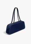 Women Simona Shoulder Bag In Midnight Suede Midnight Navy Shoulder Bags Khaite - Image 2