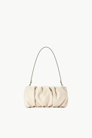 Women Staud Shoulder Bean Bag | Cream