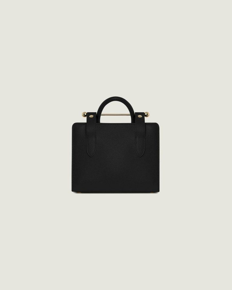Women Strathberry Nano Tote Black Small & Mini Bags - Image 3