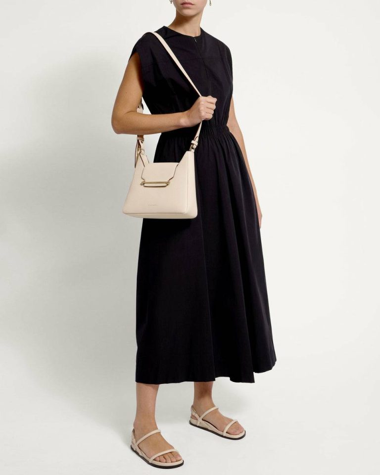 Women Strathberry Shoulder Bags Oat Multrees Hobo