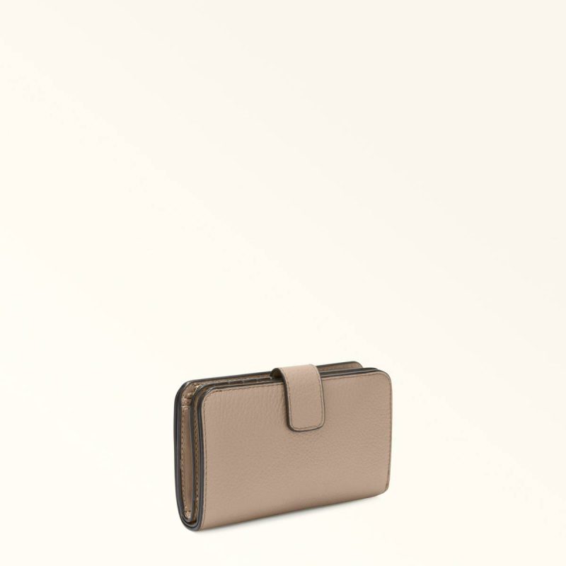 Women Stucco Gray Furla Camelia Compact Wallet M Wallets - Image 2