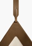 Women Totes Cream / Dark Olive Khaite Medium Lotus Tote In Dark Olive Leather And Cream Canvas - Image 4