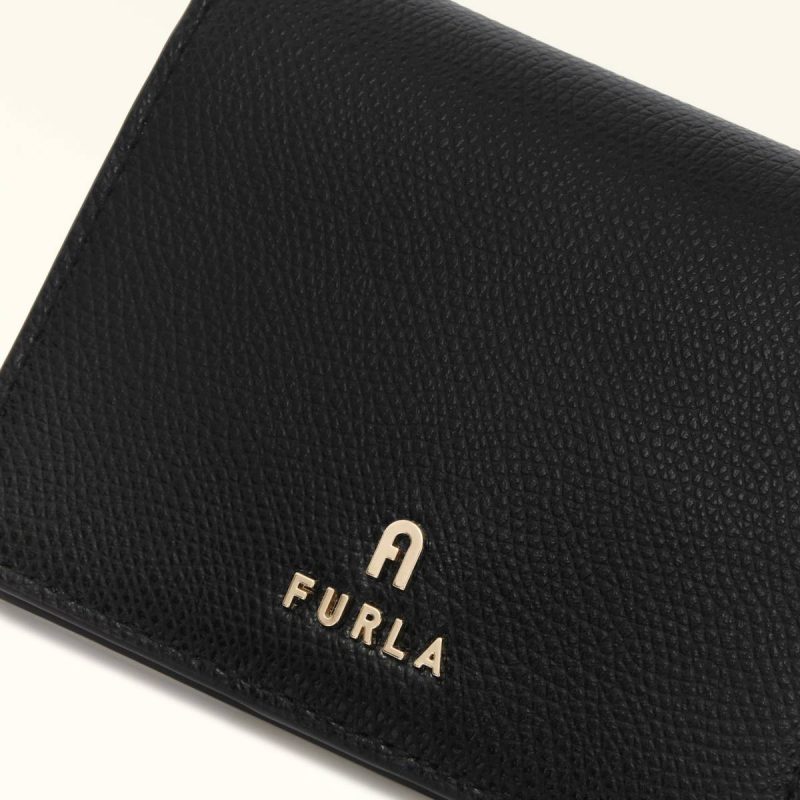 Women Wallets Furla Camelia Compact Wallet S Nero - Image 3