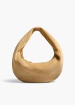 Women Wheat Khaite Medium Olivia Hobo In Wheat Suede Shoulder Bags