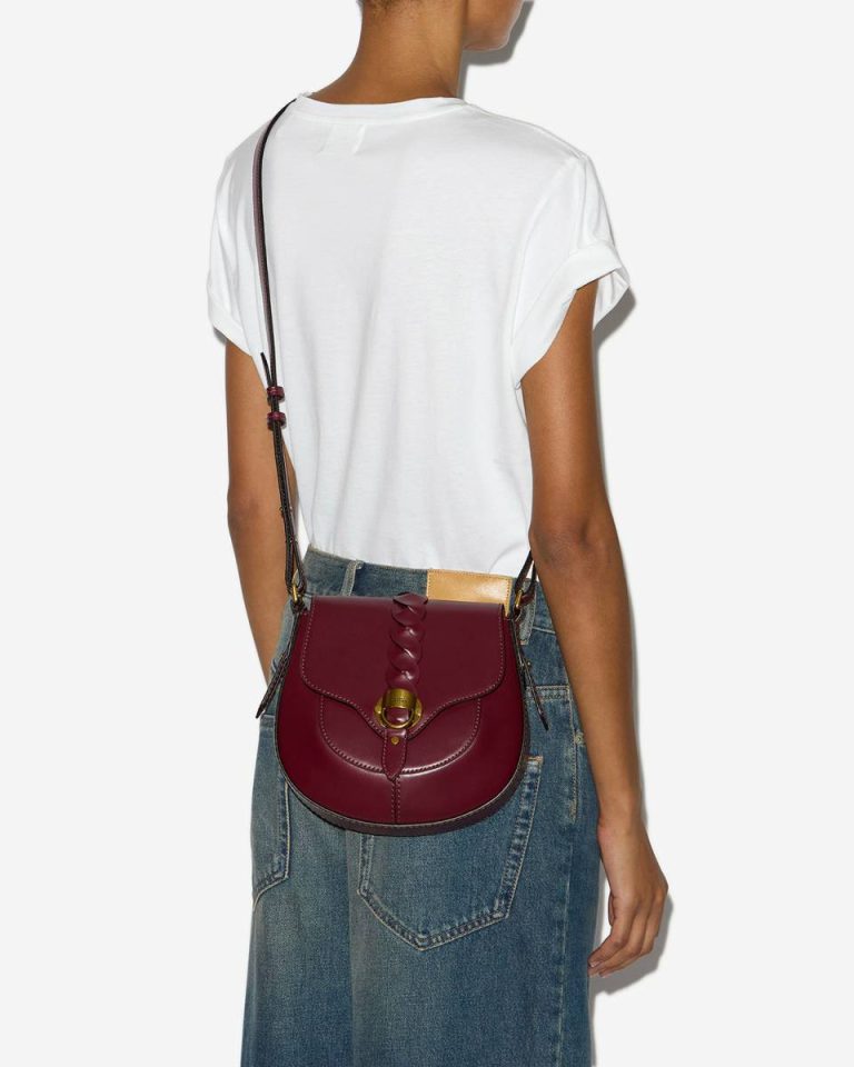 Altay Small Bag Burgundy Isabel Marant Crossbody Bags Women - Image 4