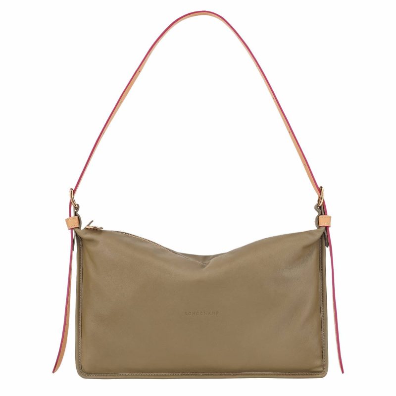 Artichoke Longchamp Smoothie M Crossbody Bag Artichoke - Leather Leather Bags Women