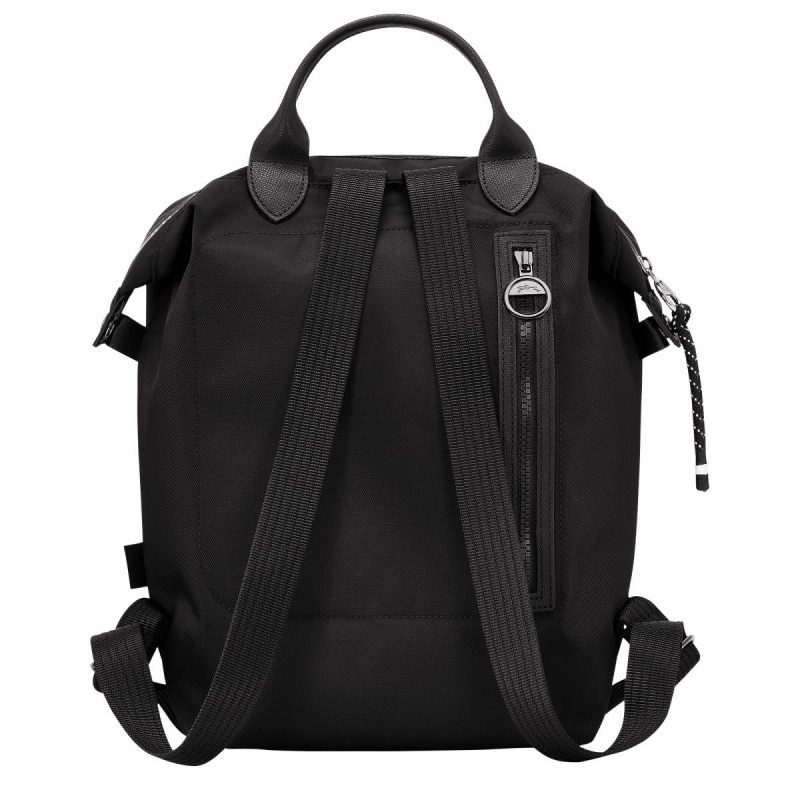Backpacks Black Women Le Pliage Energy L Backpack Black - Recycled Canvas Longchamp - Image 3