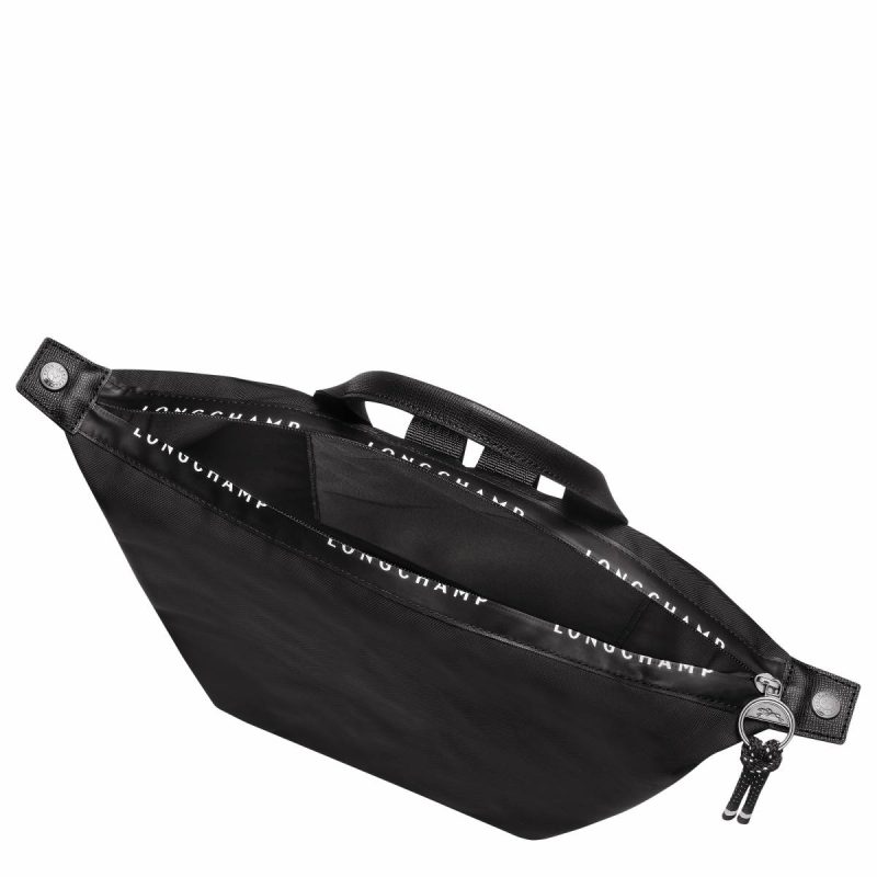 Backpacks Black Women Le Pliage Energy L Backpack Black - Recycled Canvas Longchamp - Image 4
