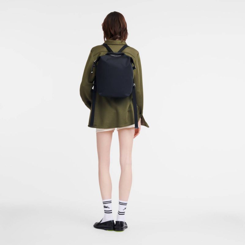 Backpacks Black Women Le Pliage Energy L Backpack Black - Recycled Canvas Longchamp