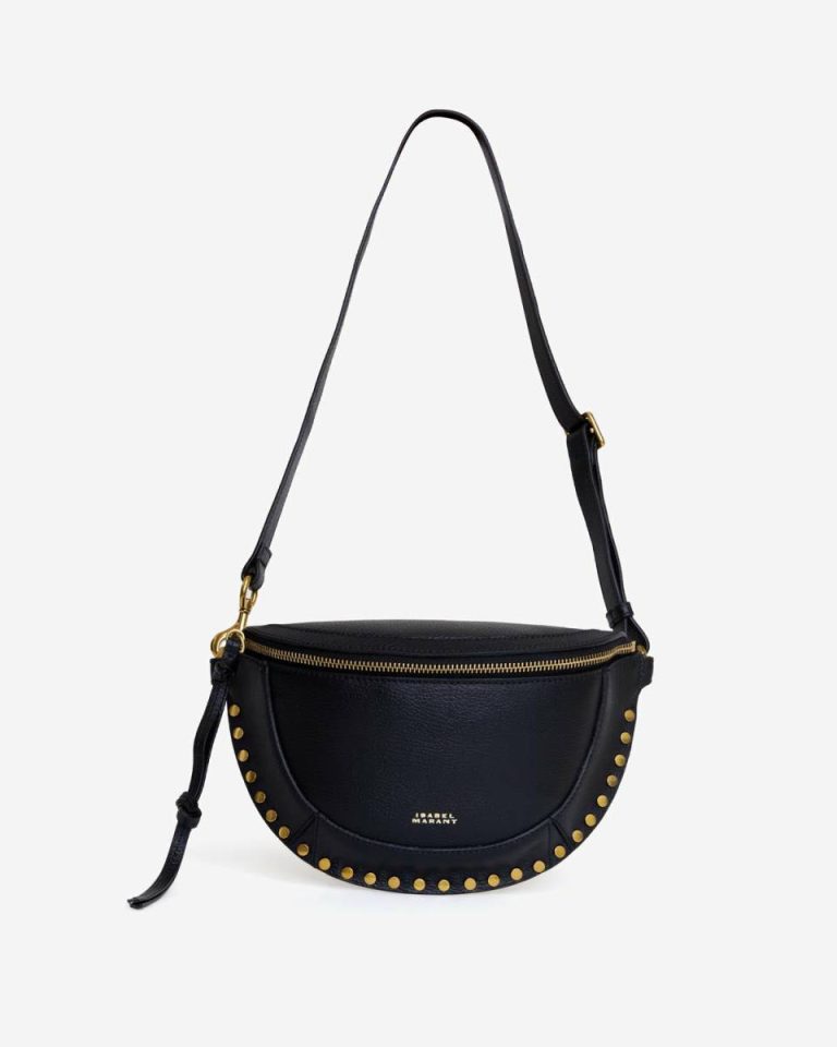 Belt Bags Black Isabel Marant Skano Belt Bag In Grained Leather Women - Image 4