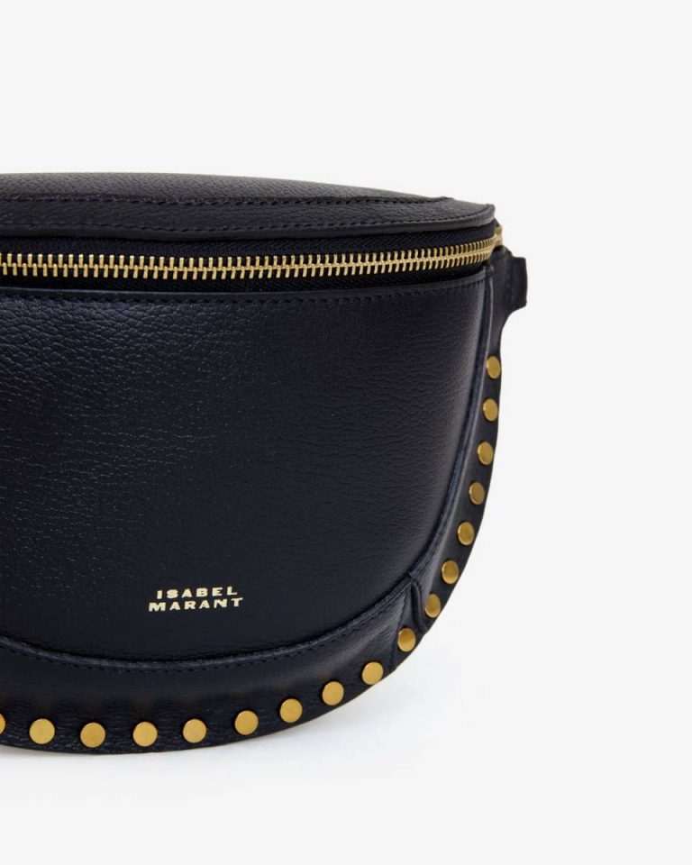 Belt Bags Black Isabel Marant Skano Belt Bag In Grained Leather Women - Image 5