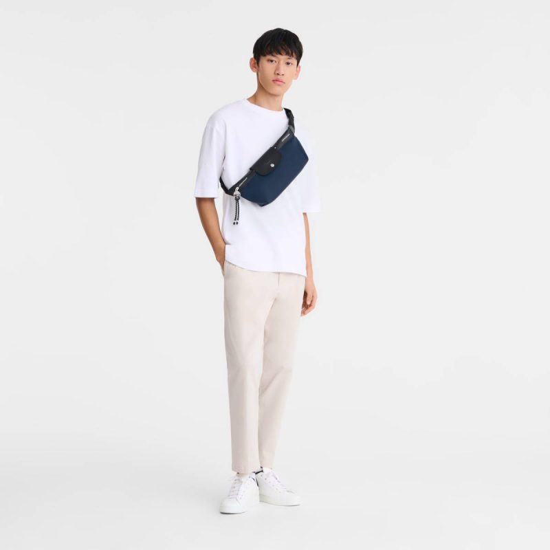 Belt Bags Navy Longchamp Le Pliage Energy M Belt Bag Navy - Canvas Women - Image 2