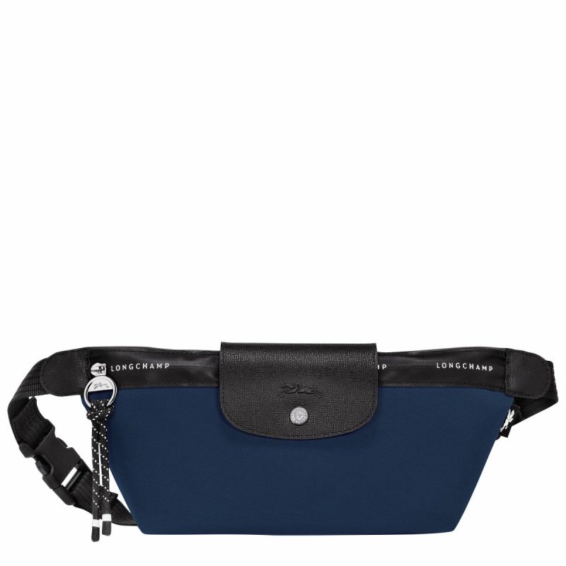 Belt Bags Navy Longchamp Le Pliage Energy M Belt Bag Navy - Canvas Women