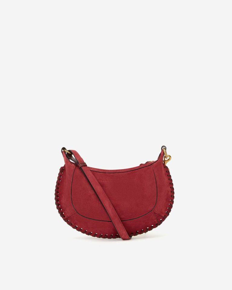 Berry Isabel Marant Women Crossbody Bags Oskan Moon Bag - Image 2