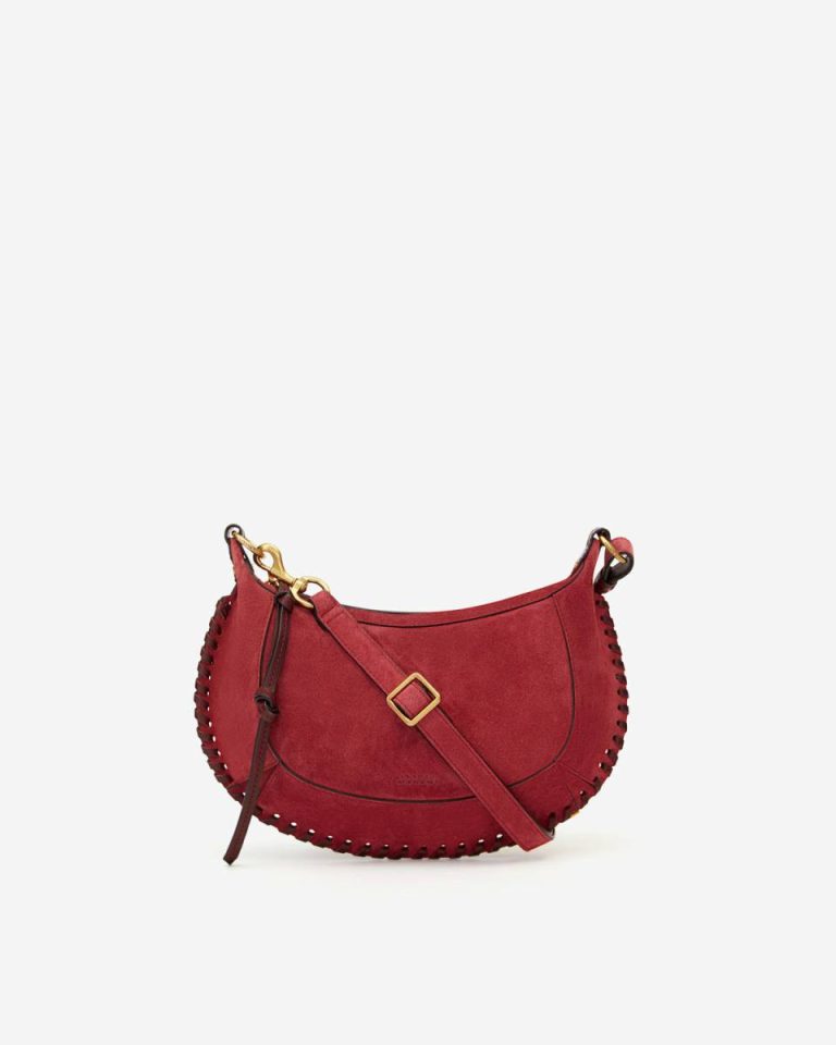 Berry Isabel Marant Women Crossbody Bags Oskan Moon Bag - Image 3
