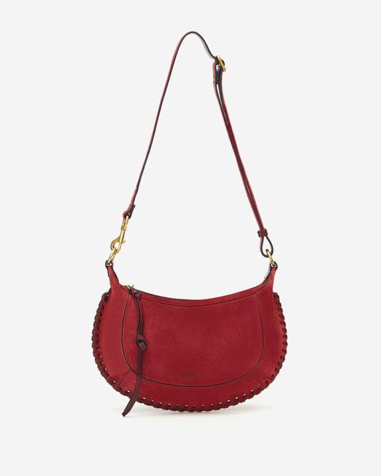 Berry Isabel Marant Women Crossbody Bags Oskan Moon Bag - Image 4