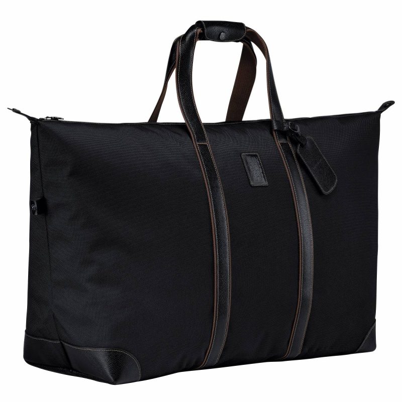 Black Boxford Xl Travel Bag Black - Recycled Canvas Longchamp Women Travel Bags - Image 2