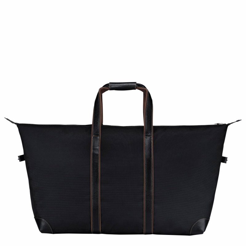 Black Boxford Xl Travel Bag Black - Recycled Canvas Longchamp Women Travel Bags - Image 3