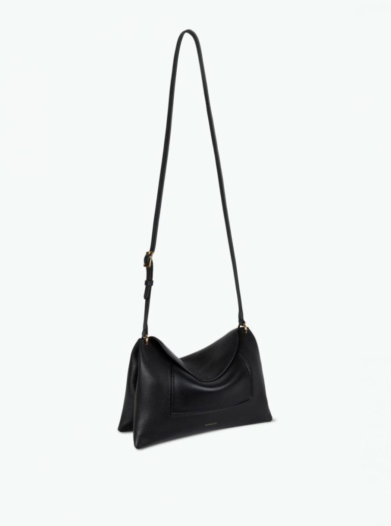 Black Crust Penelope Slouch Bag - Black Crust Women Wandler Crossbody Bags - Image 4