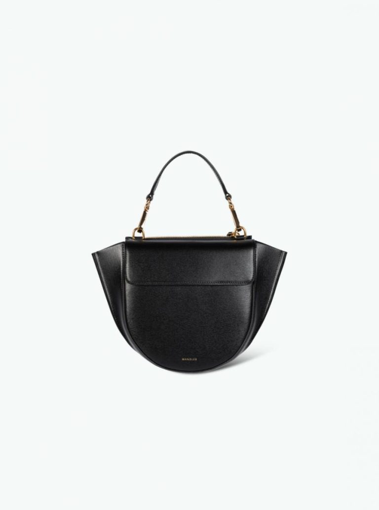 Black Fiber Hortensia Bag Mini - Black Fiber Wandler Top Handle Bags Women