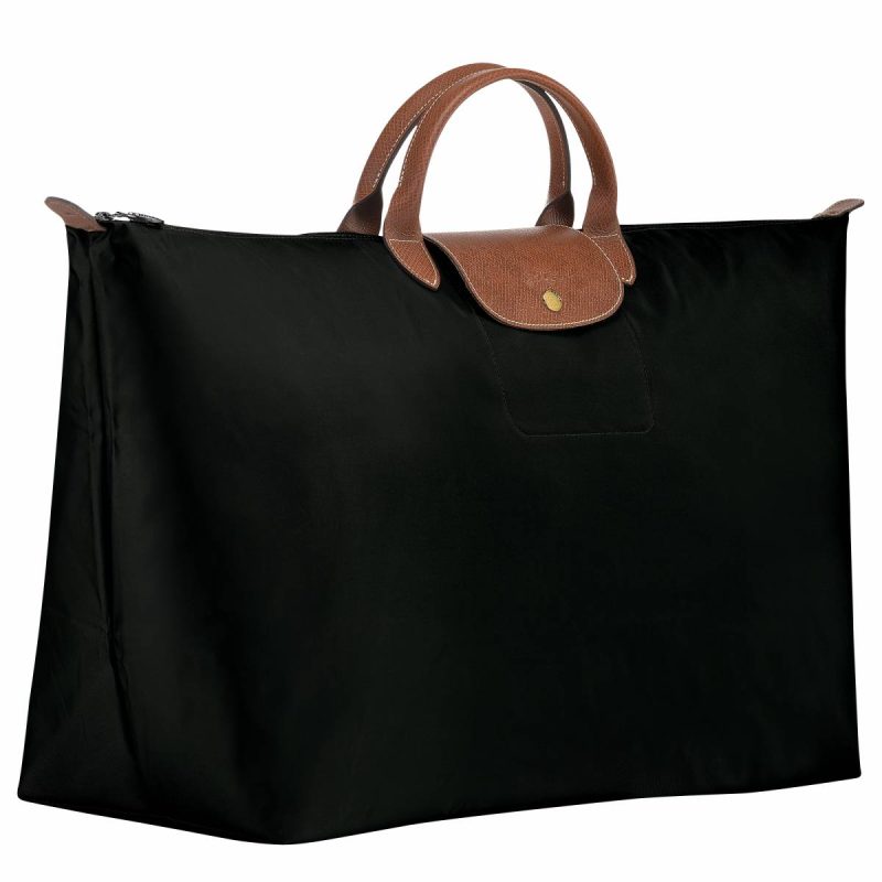 Black Women Le Pliage Original Xl Travel Bag Black - Recycled Canvas Longchamp Travel Bags - Image 2