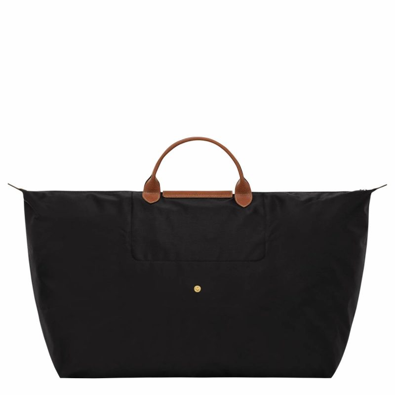 Black Women Le Pliage Original Xl Travel Bag Black - Recycled Canvas Longchamp Travel Bags - Image 3