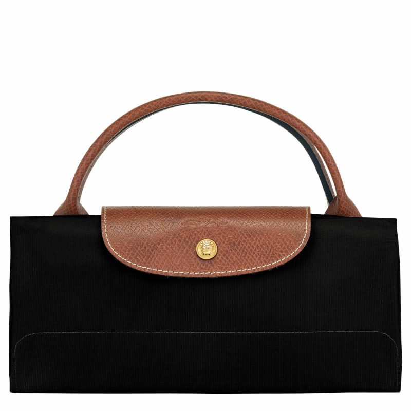 Black Women Le Pliage Original Xl Travel Bag Black - Recycled Canvas Longchamp Travel Bags - Image 5