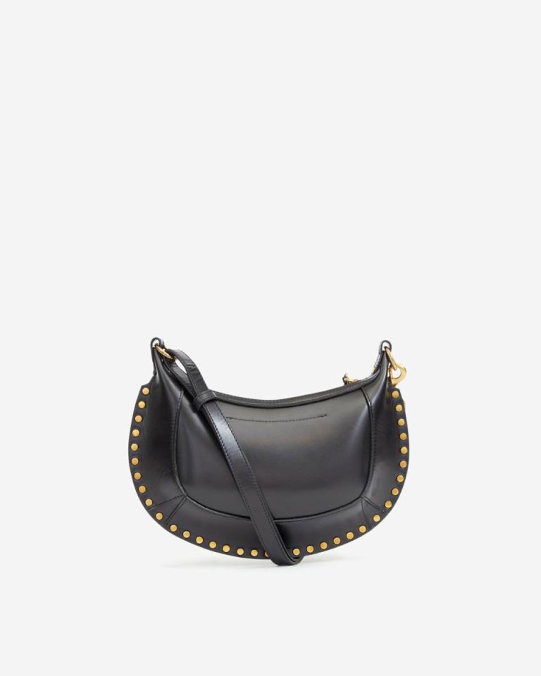 Black Women Oskan Moon Bag Isabel Marant Crossbody Bags - Image 3