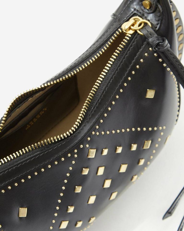 Black Women Oskan Moon Bag Isabel Marant Crossbody Bags - Image 5