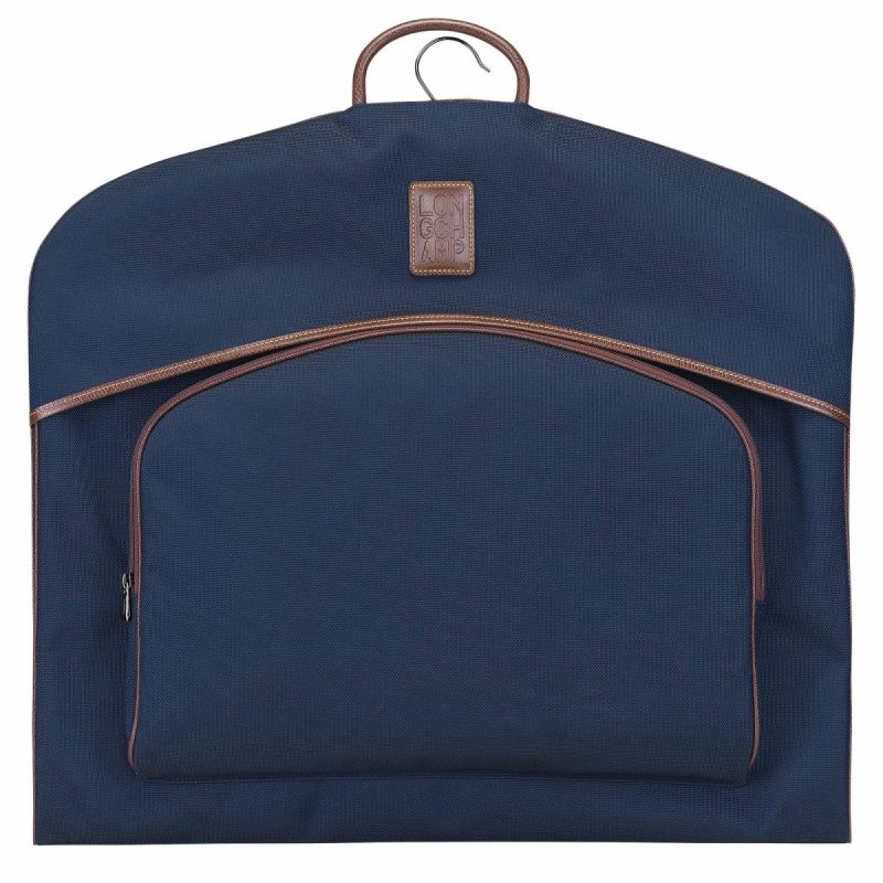Blue Travel Accessories Boxford Garment Cover Blue - Recycled Canvas Women Longchamp
