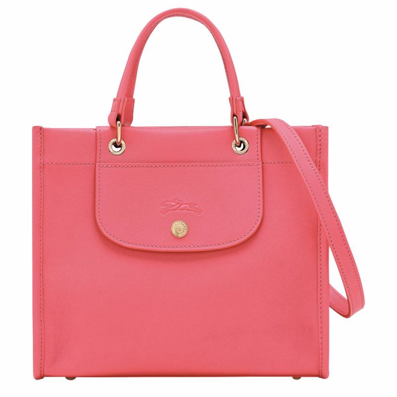 Blush Women Leather Bags Cabas Longchamp S Handbag Blush - Leather