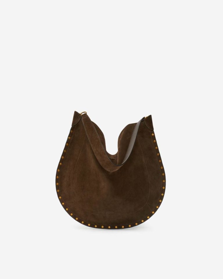 Bronze Isabel Marant Women Oskan Hobo Soft Bag Shoulder Bags - Image 2