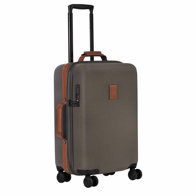 Brown Women Suitcases Boxford S Carry-On Brown - Recycled Canvas Longchamp - Image 2