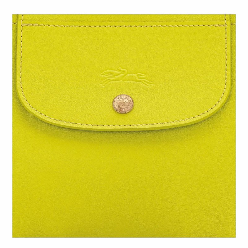Cabas Longchamp S Handbag Kiwi Green - Leather Kiwi Green Leather Bags Women - Image 3
