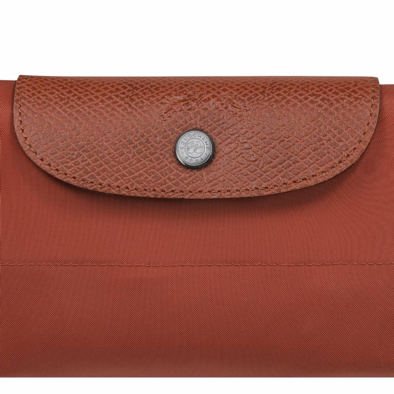 Chestnut Longchamp Le Pliage Green L Travel Bag Chestnut - Recycled Canvas Travel Bags Women - Image 5