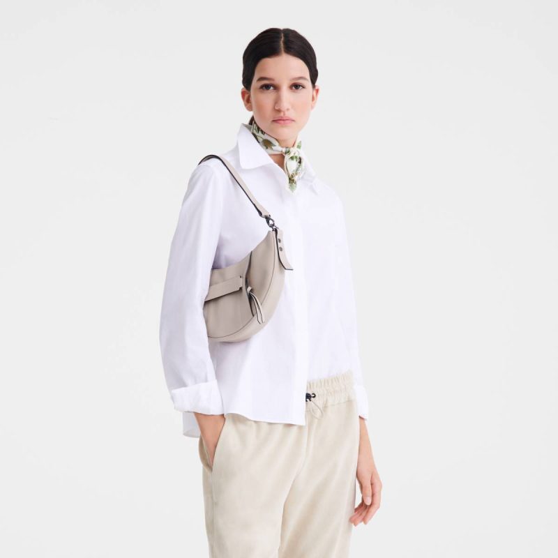 Clay Longchamp 3D S Crossbody Bag Clay - Leather Leather Bags Women - Image 2