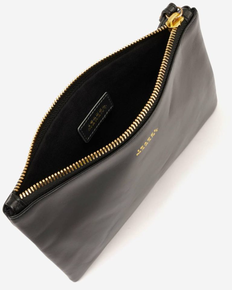 Clutches & Small Leather Goods Black Isabel Marant Women Mino Bag - Image 4