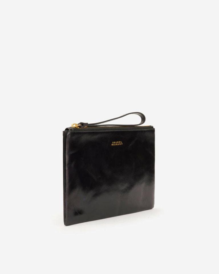 Clutches & Small Leather Goods Black Isabel Marant Women Mino Bag