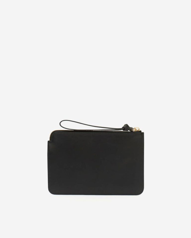 Clutches & Small Leather Goods Women Flat Pouch Clutch Isabel Marant Black - Image 2