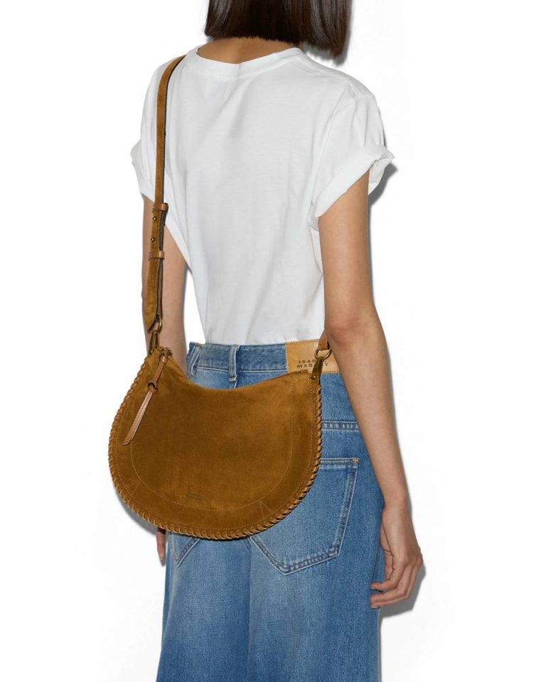 Cognac Isabel Marant Oskan Family Women Oskan Soft Zipped Bag - Image 3